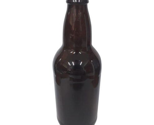 Garrafa Vidro Âmbar - 500ml-